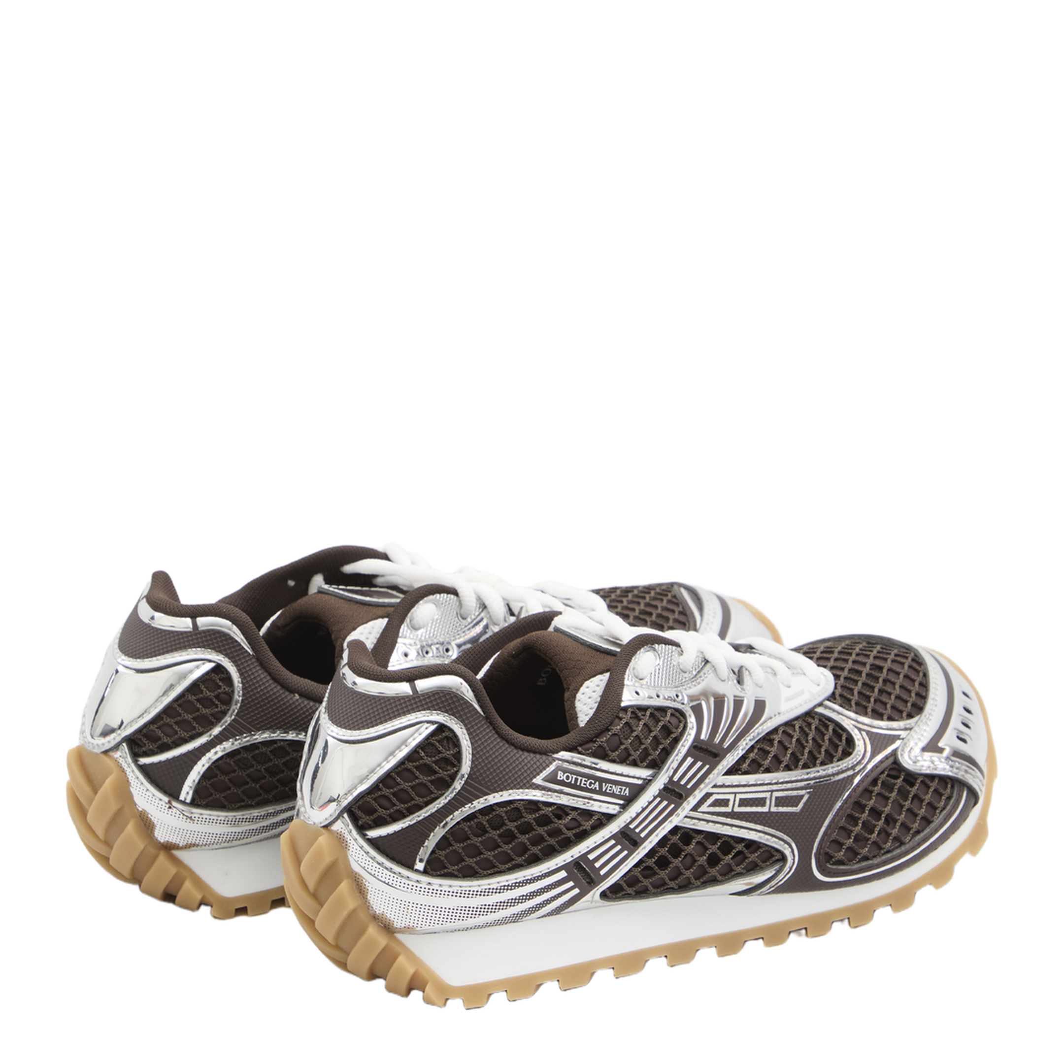 Orbit Mesh Sneakers with Rubber Inserts - Image 3