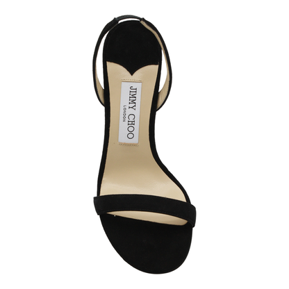 Black Suede Sandals - Image 8