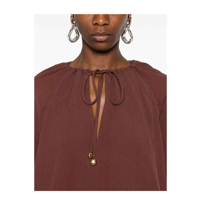 Cotton and Silk Blend Blouse - Image 2