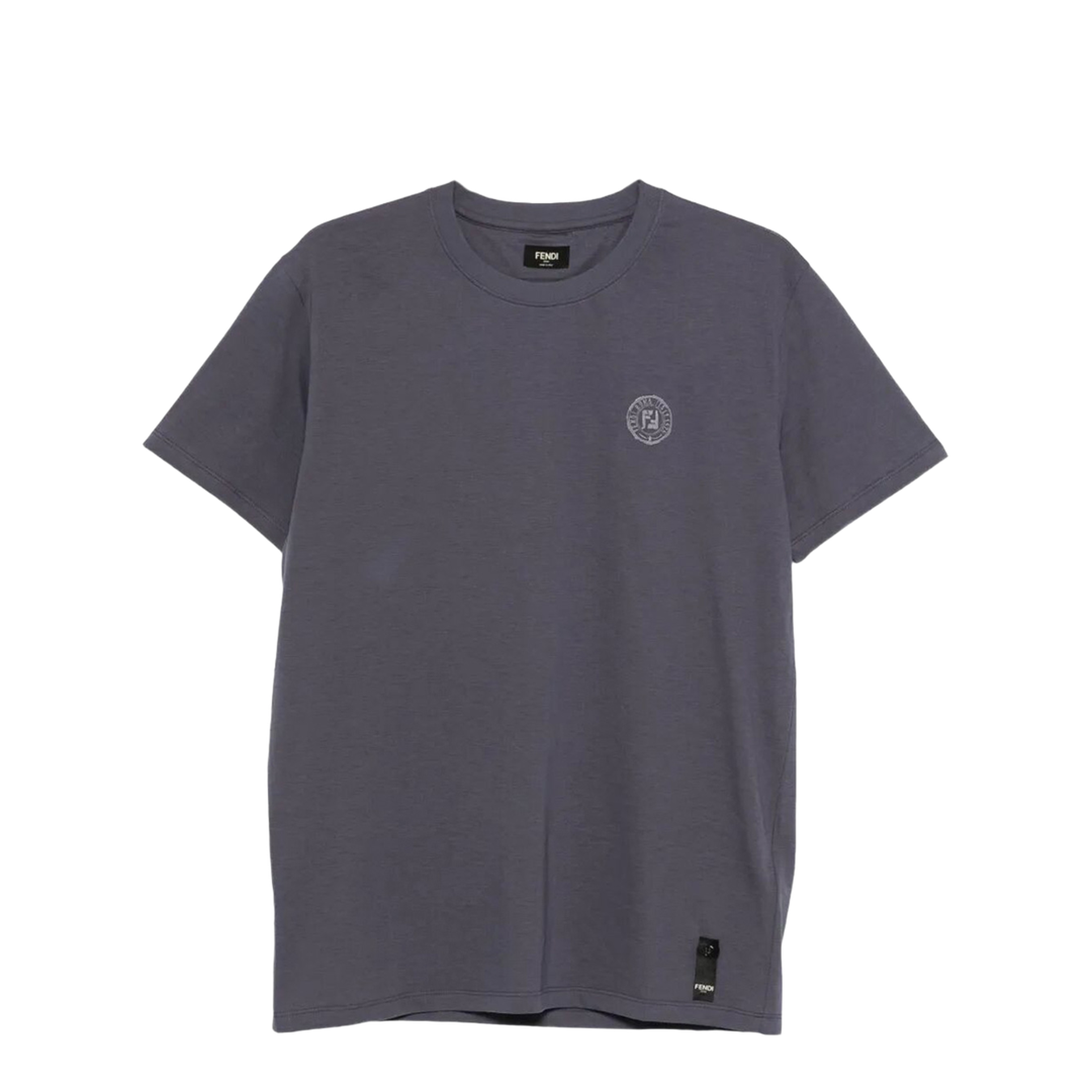 Postcards Logo Print Cotton T-Shirt - Image 1