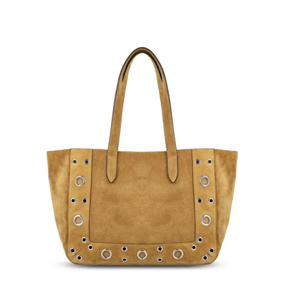 Medium Nellcôte Suede Shopping Bag Beige - Image 2