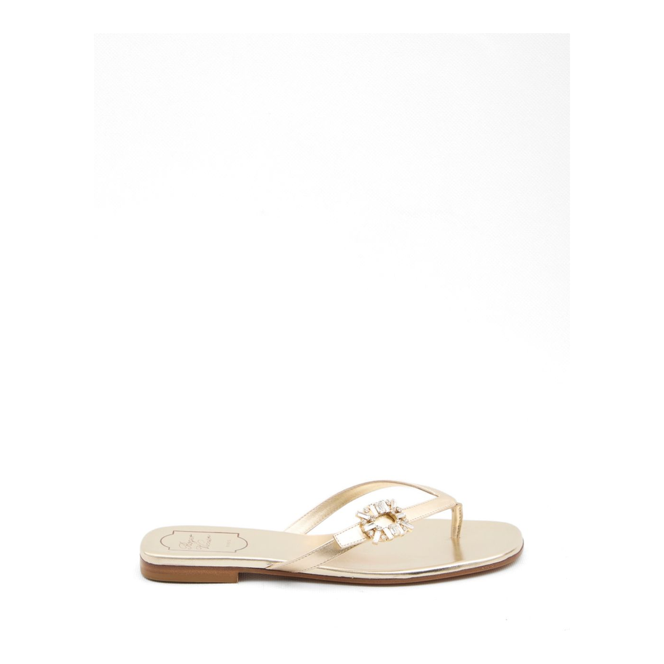 Crystal Slider Sandals - Image 1