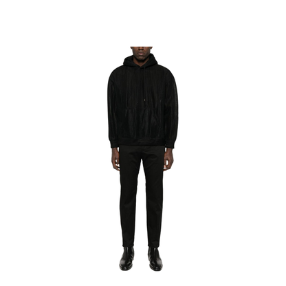 Logo-Embroidered Tapered Leg Cotton Trousers - Image 5