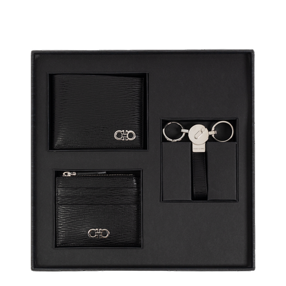 Wallet, Card Holder, and Keyring Set - Image 1