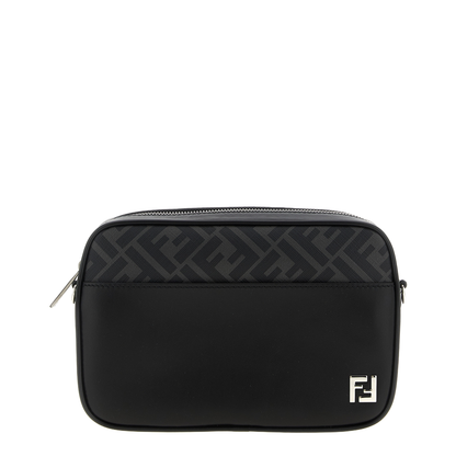 FF Leather Camera Bags - Black - Image 1