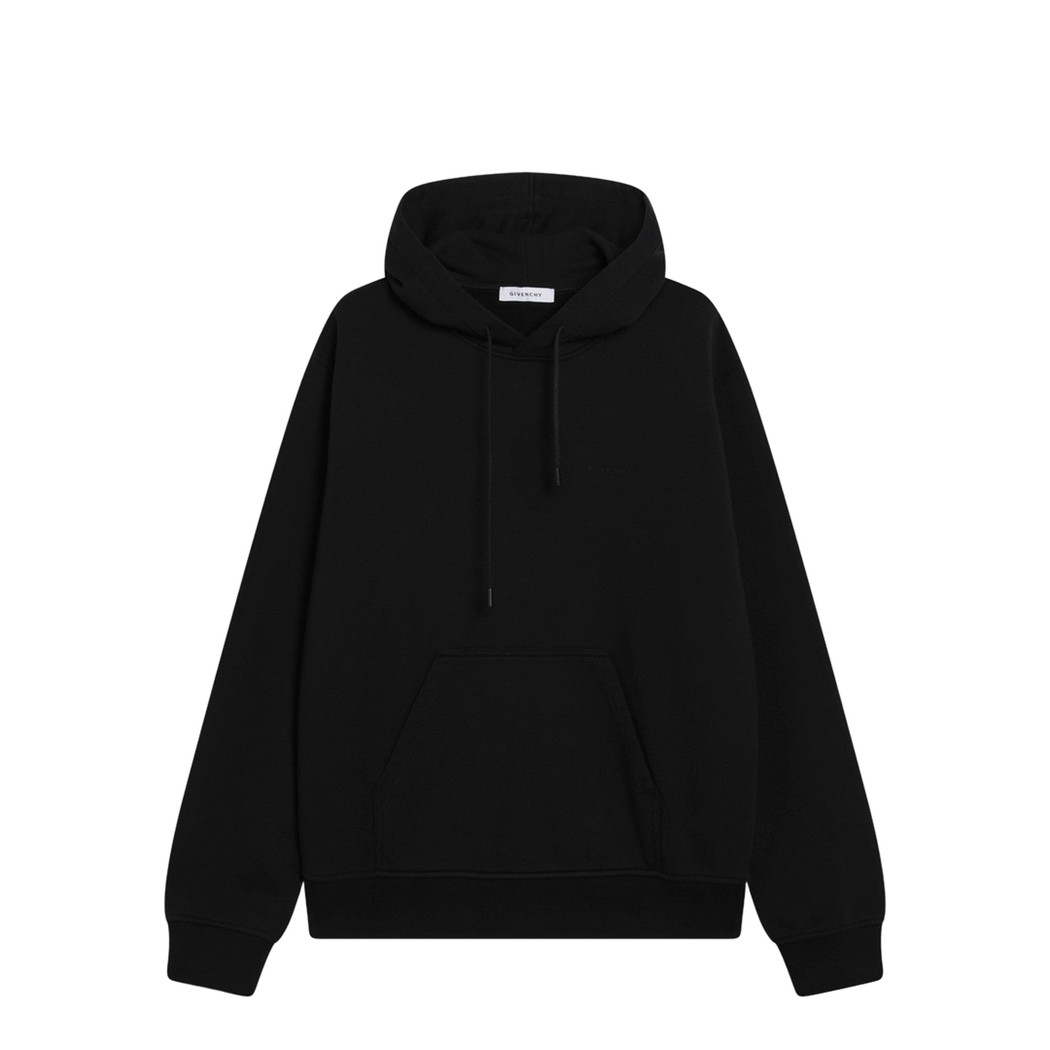 Black Couture Seam Sweatshirt with Clapperboard Print - Image 1