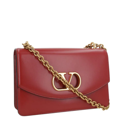 Shoulder Bag with VLogo Signature Detail - Image 2