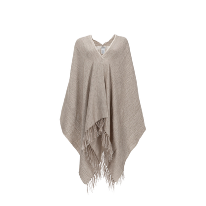 Linen Poncho - Image 1