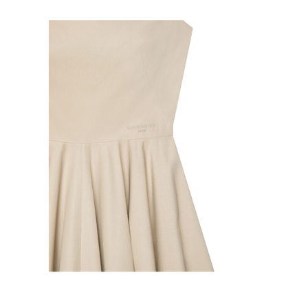 Sliced Long Dress in Poplin - Image 3