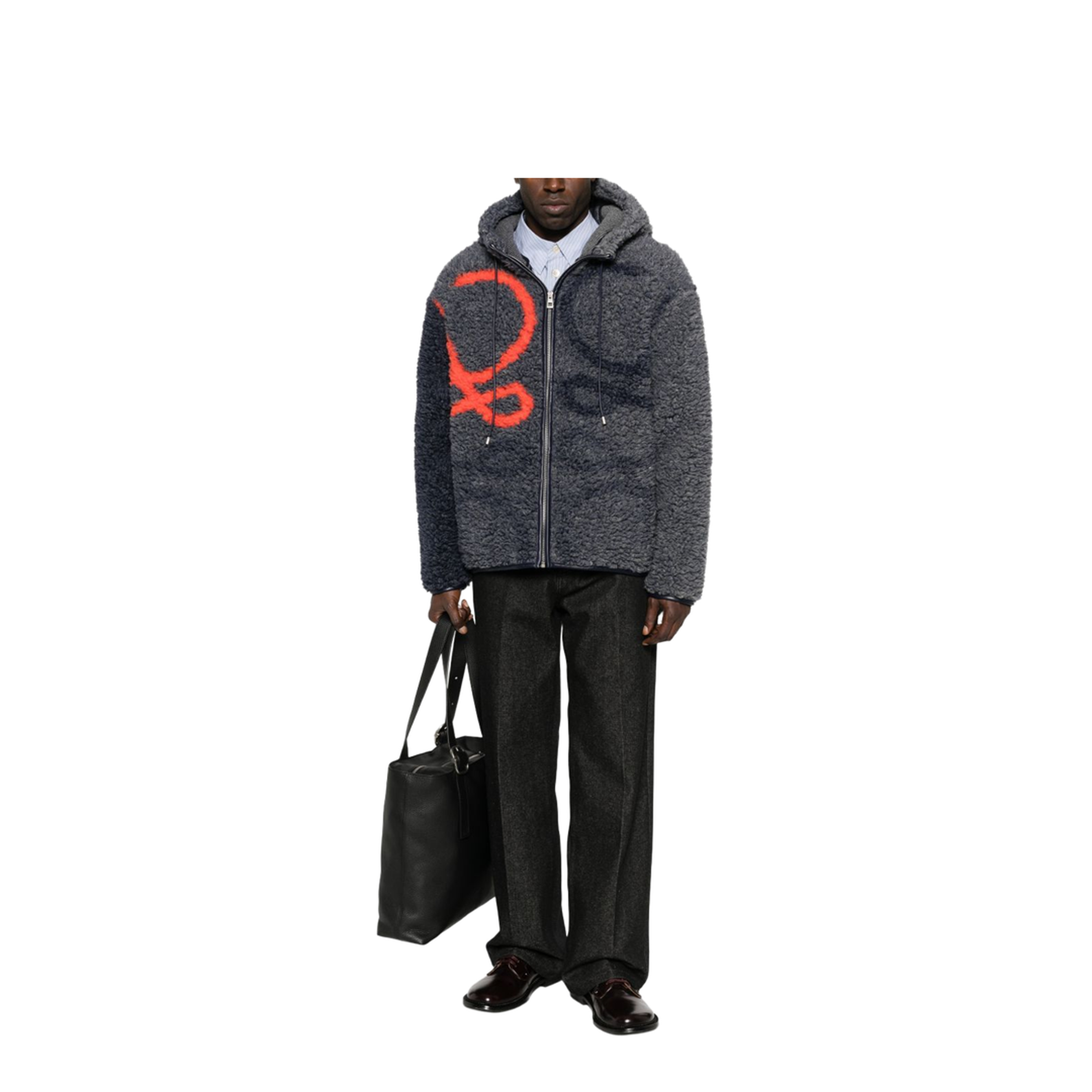 Anagram Wool Blend Jacket - Image 4
