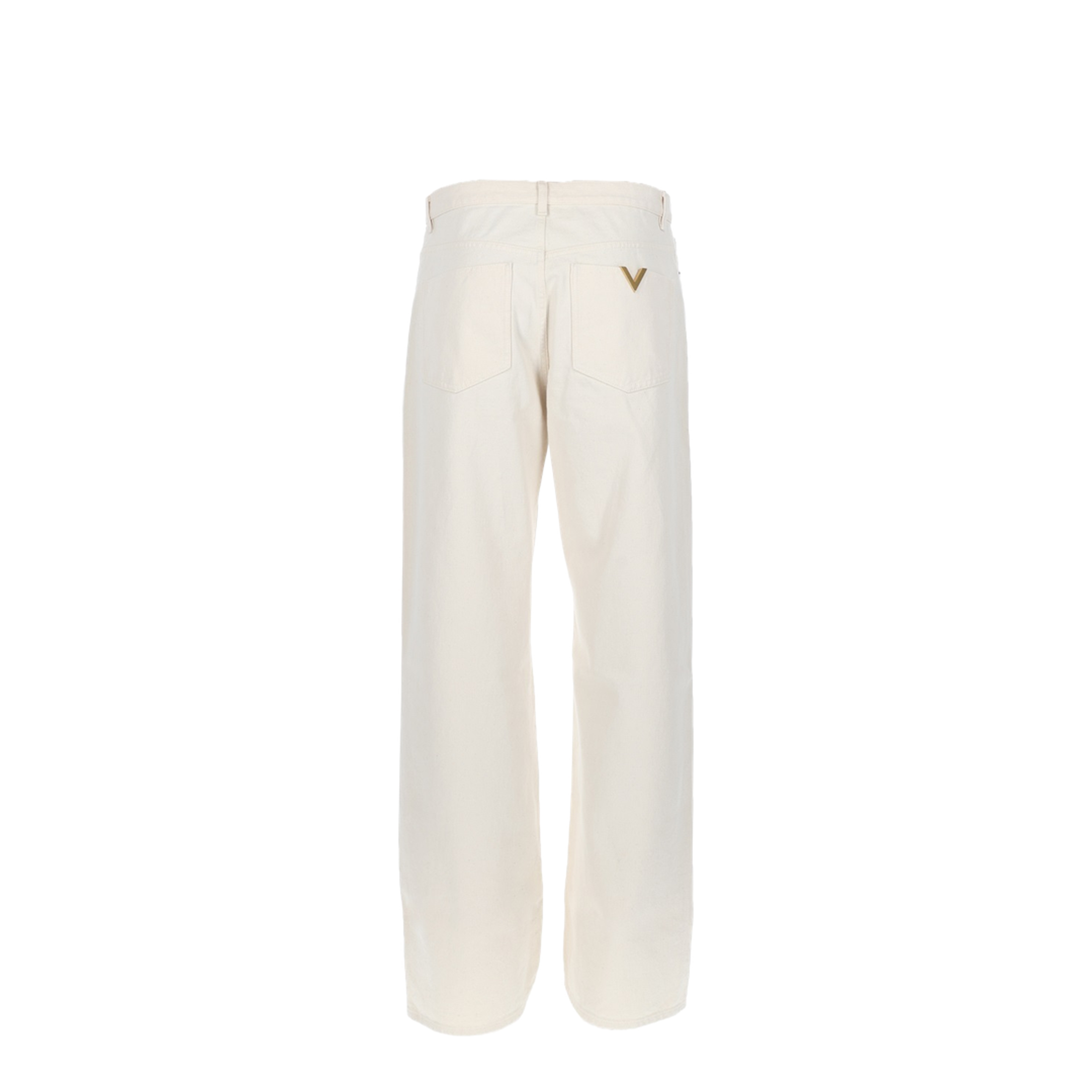 Men's Denim Jeans Beige - Image 3
