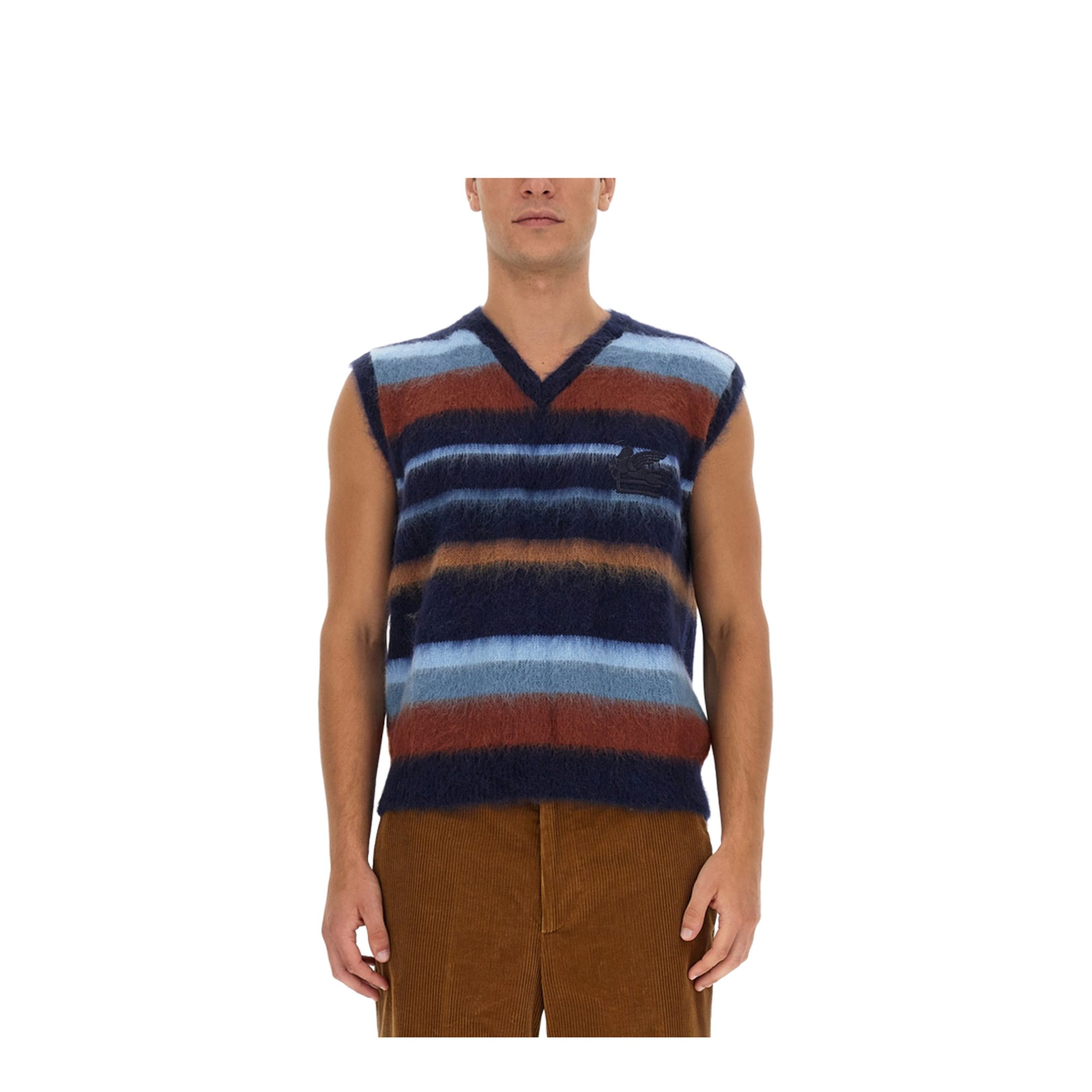 Vest with Stripe Pattern - Image 1