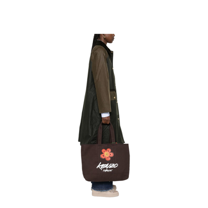 Futura 2000 One Size Canvas Tote - Dark Brown - Image 4