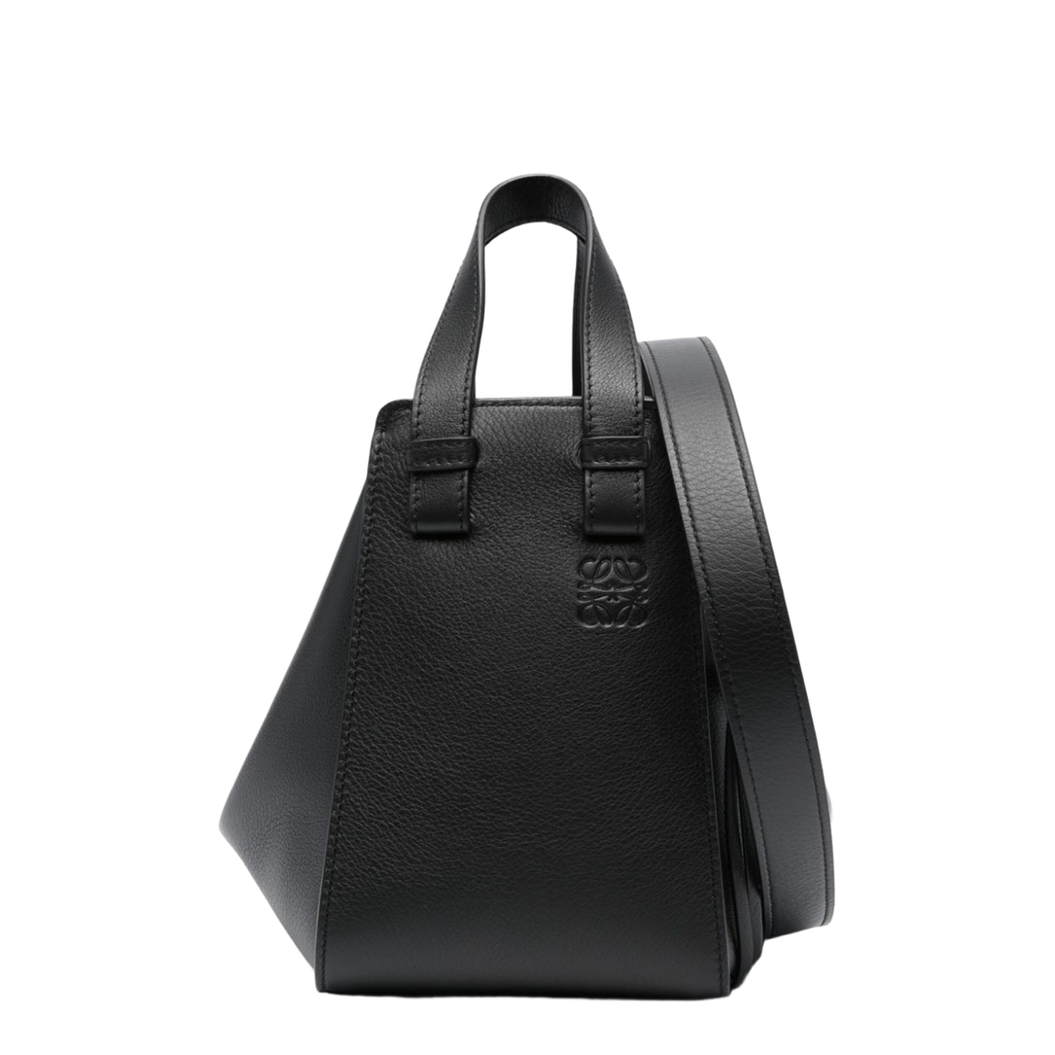 Hammock Compact Calfskin Bag - Black - Image 1