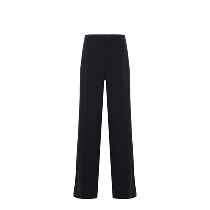 Wool Blend Tailored Pants - Image 1