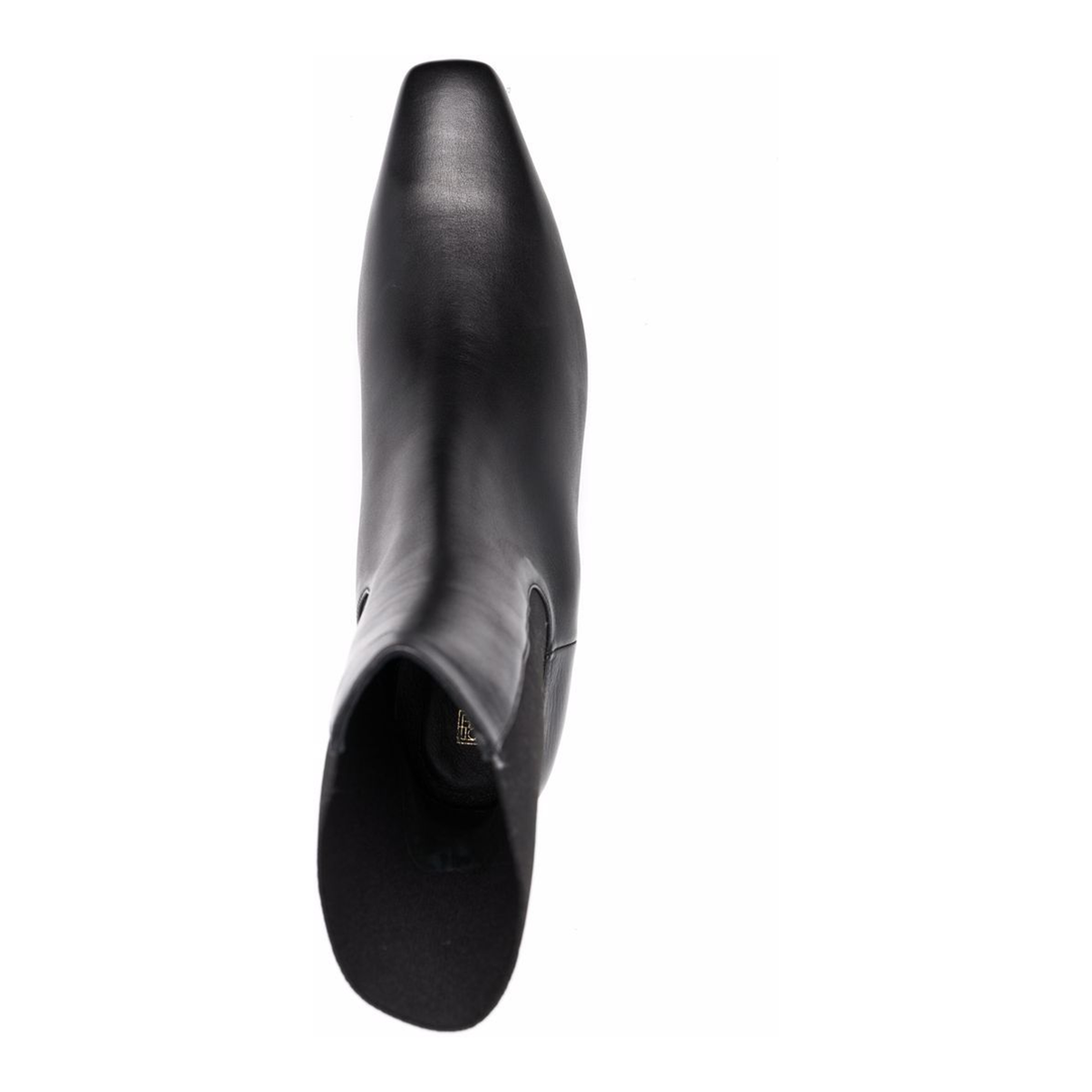 Mid Heel Leather Boots - Image 3