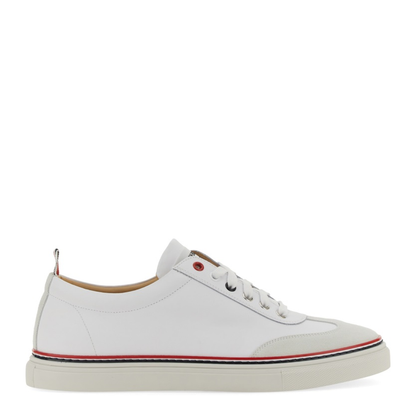 Low-Top Leather Sneaker - Image 1