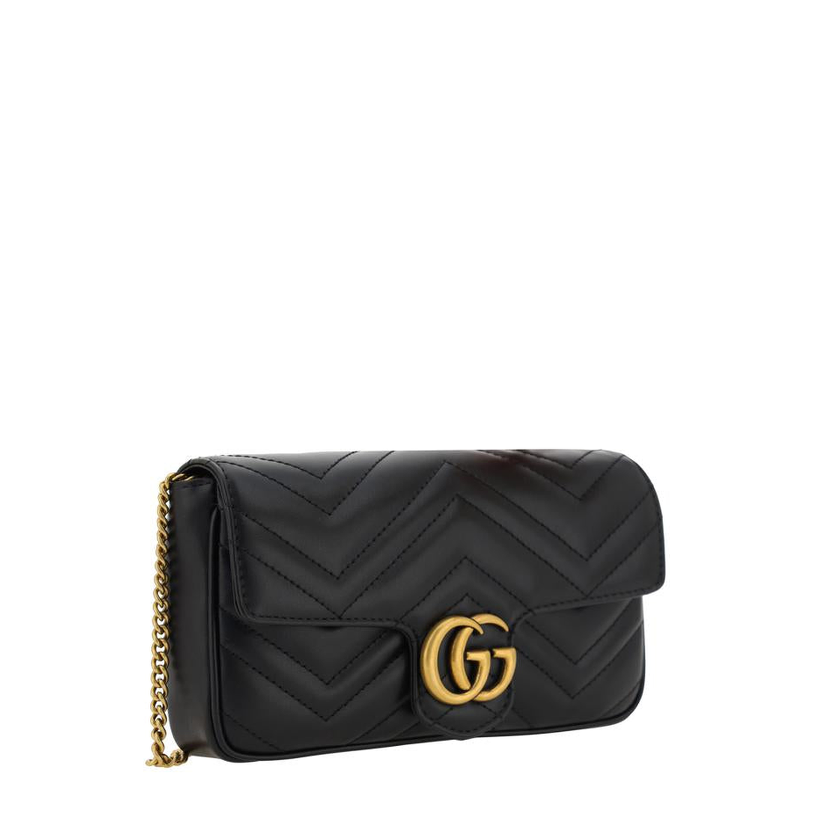 GG Marmont Leather Continental Wallet - Black - Image 2