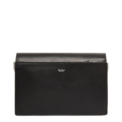 Small Crossbody Bag in Leather Black - Image 3