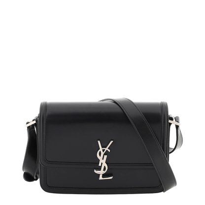 Solferino Medium Leather Crossbody Bags - Black - Image 5