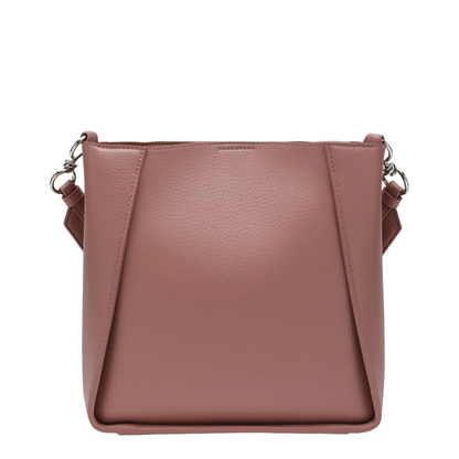 Stella Logo Eco Leather Crossbody - Tawny Rose - Image 2