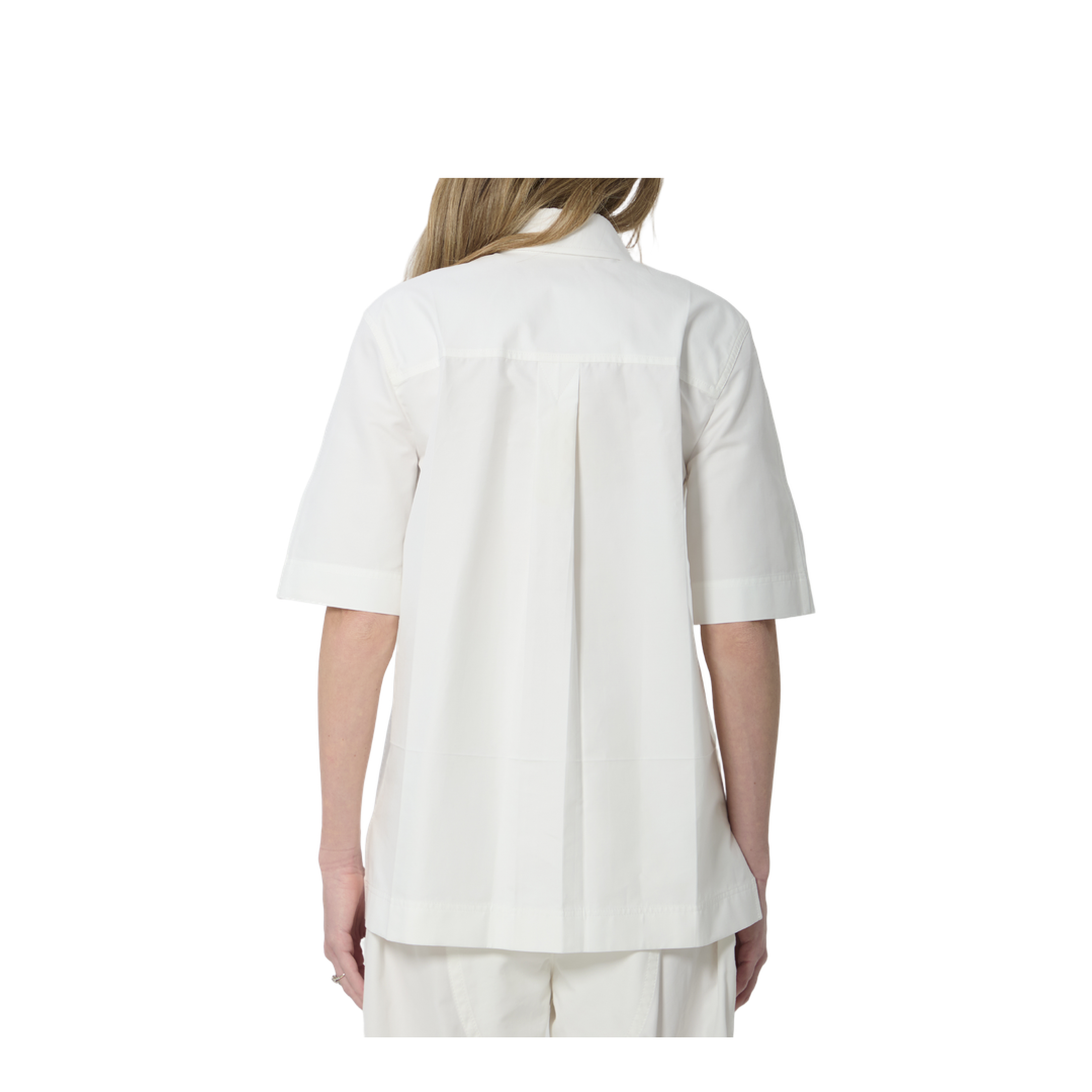Compact Cotton Canvas Shirt - Image 4