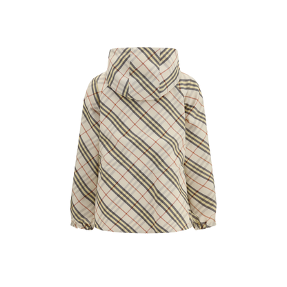 Reversible Check Hooded Jacket - Image 3