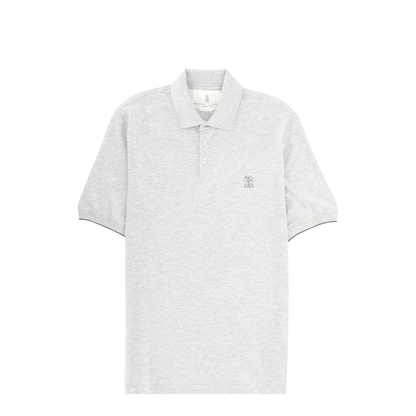 Logo Piqué Polo Shirt - Image 1