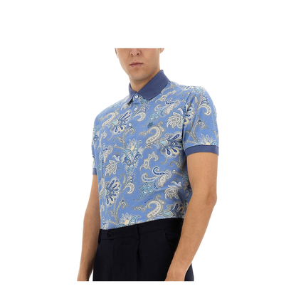 Polo Shirt With Print - Image 4