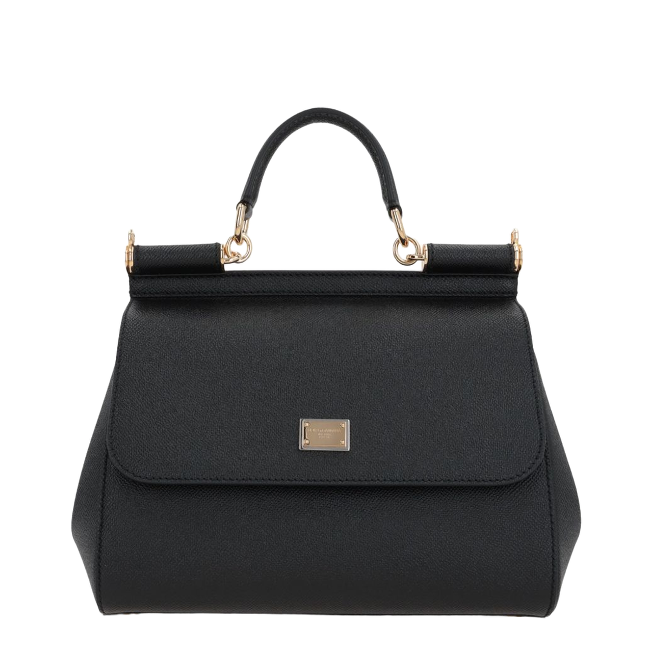 Large Sicily Handbag in Black - Image 1