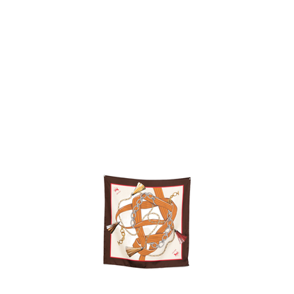 Printed Silk Scarf - Image 1