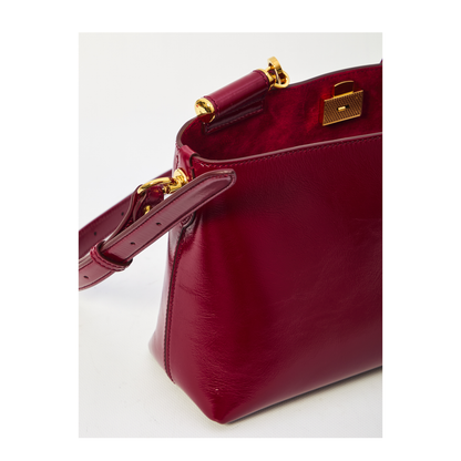 Vittoria Medium Calfskin Handbag - Red - Image 4