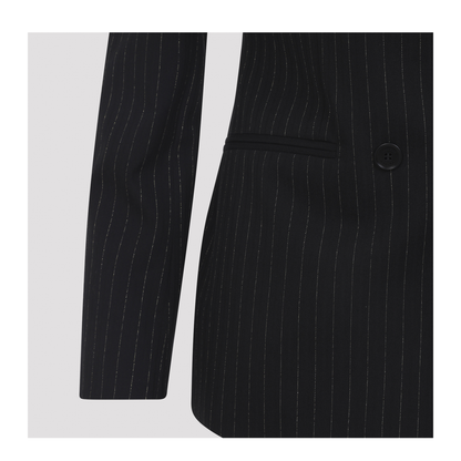 Pinstripe Lurex Jacket - Image 6