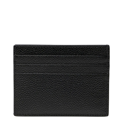 Pebble Grain Leather Single Card Holder - Image 2