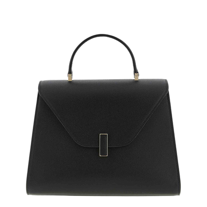 Iside Large Millepunte Calf Leather Handbag - Black - Image 1