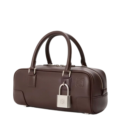 Amazona 23 Cropped Leather Shoulder Bag - Brown - Image 3