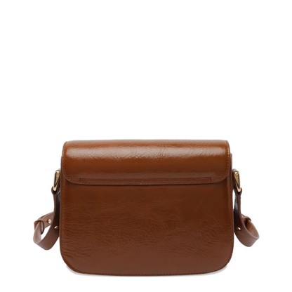 Grace Small Calfskin Crossbody - Brown - Image 2