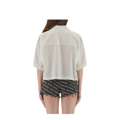 Striped Shirt with Embroidered Logo - Image 3