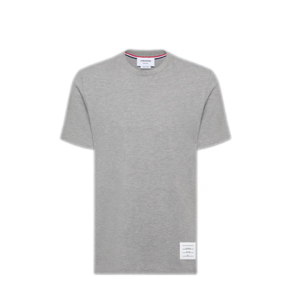 Short Sleeve Tee with Engineered 4 Bar Stripe in Classic Pique - Image 1