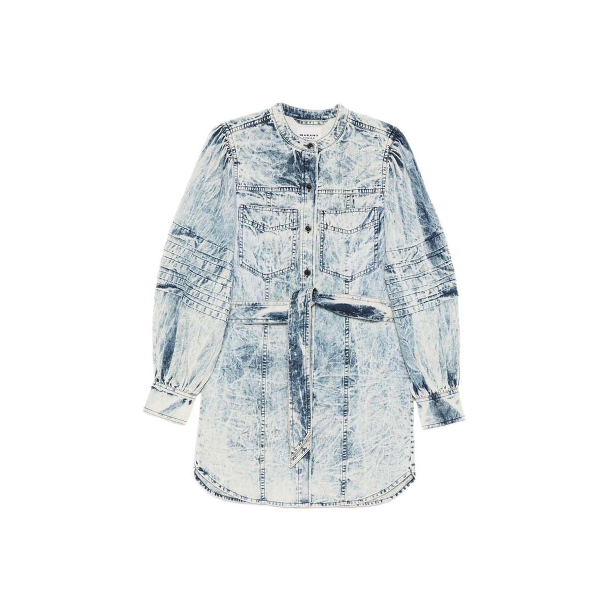 Light Blue Dress With Pockets - Image 1