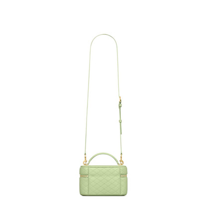 Gaby Small Lambskin Vanity Bag - Misty Jade - Image 3