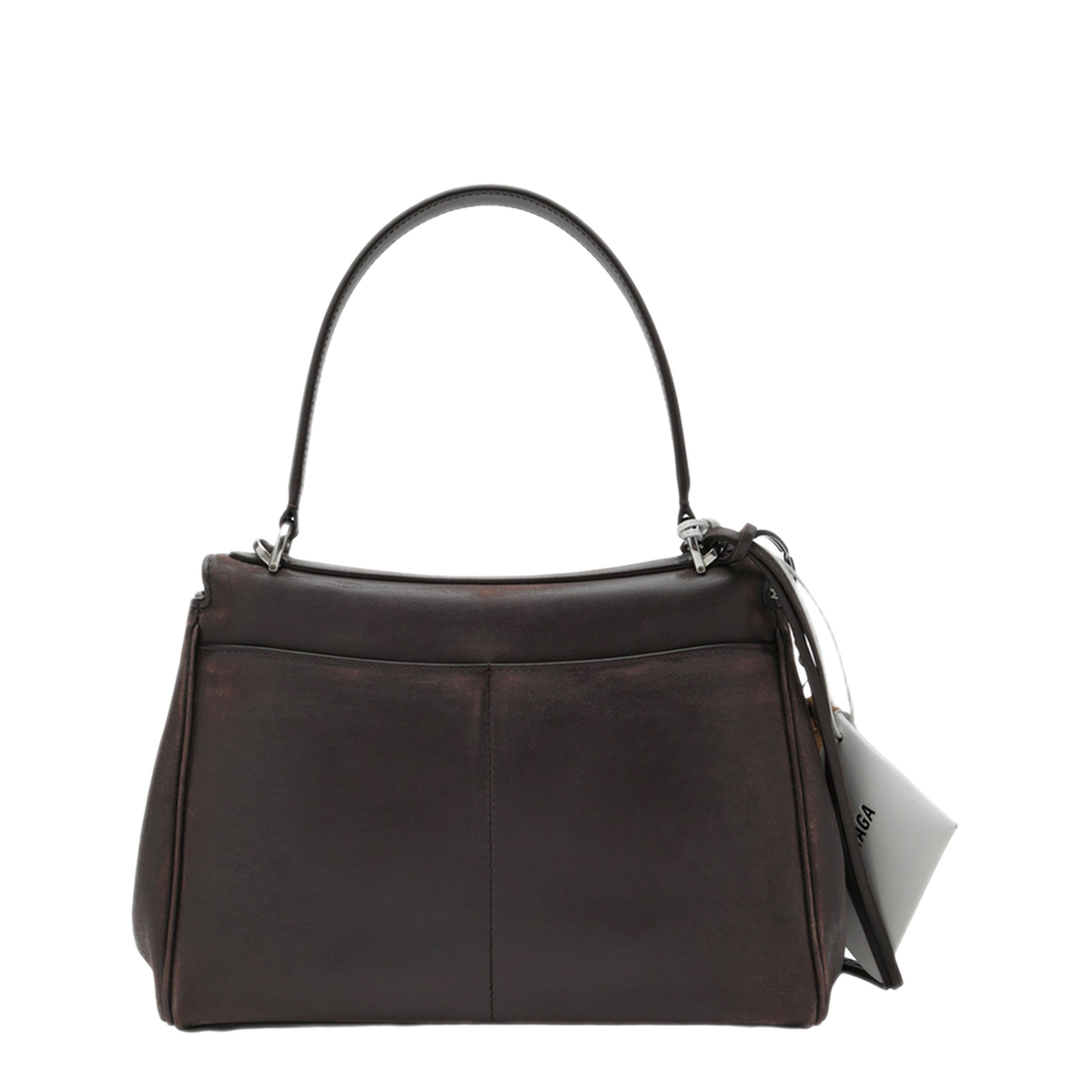 Small Rodeo Bag in Calfskin Leather Espresso - Image 3