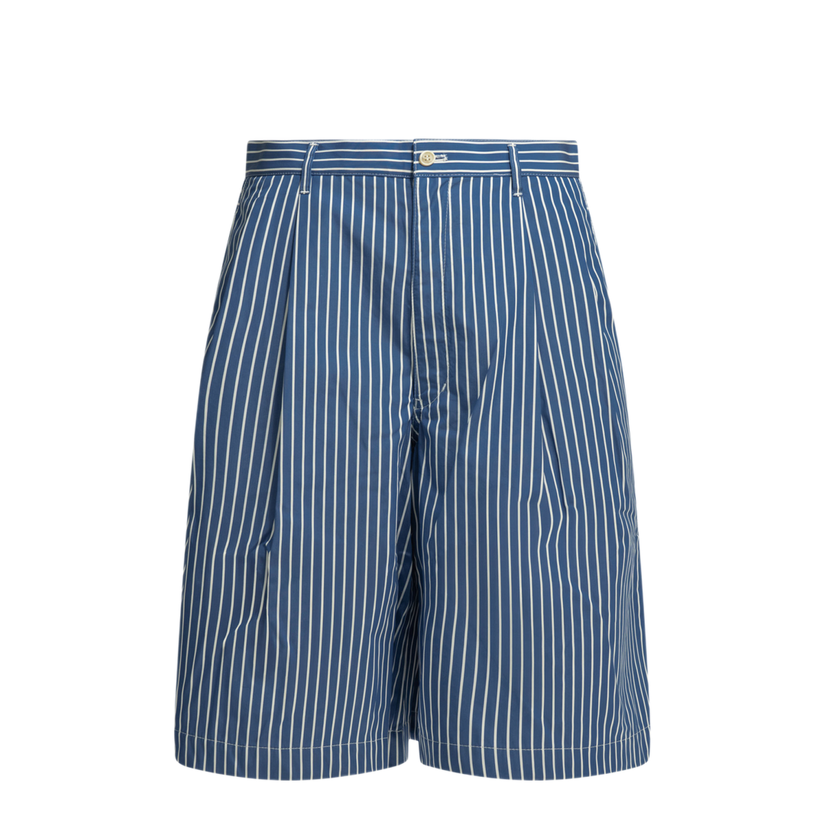 Striped Formal Shorts - Image 1