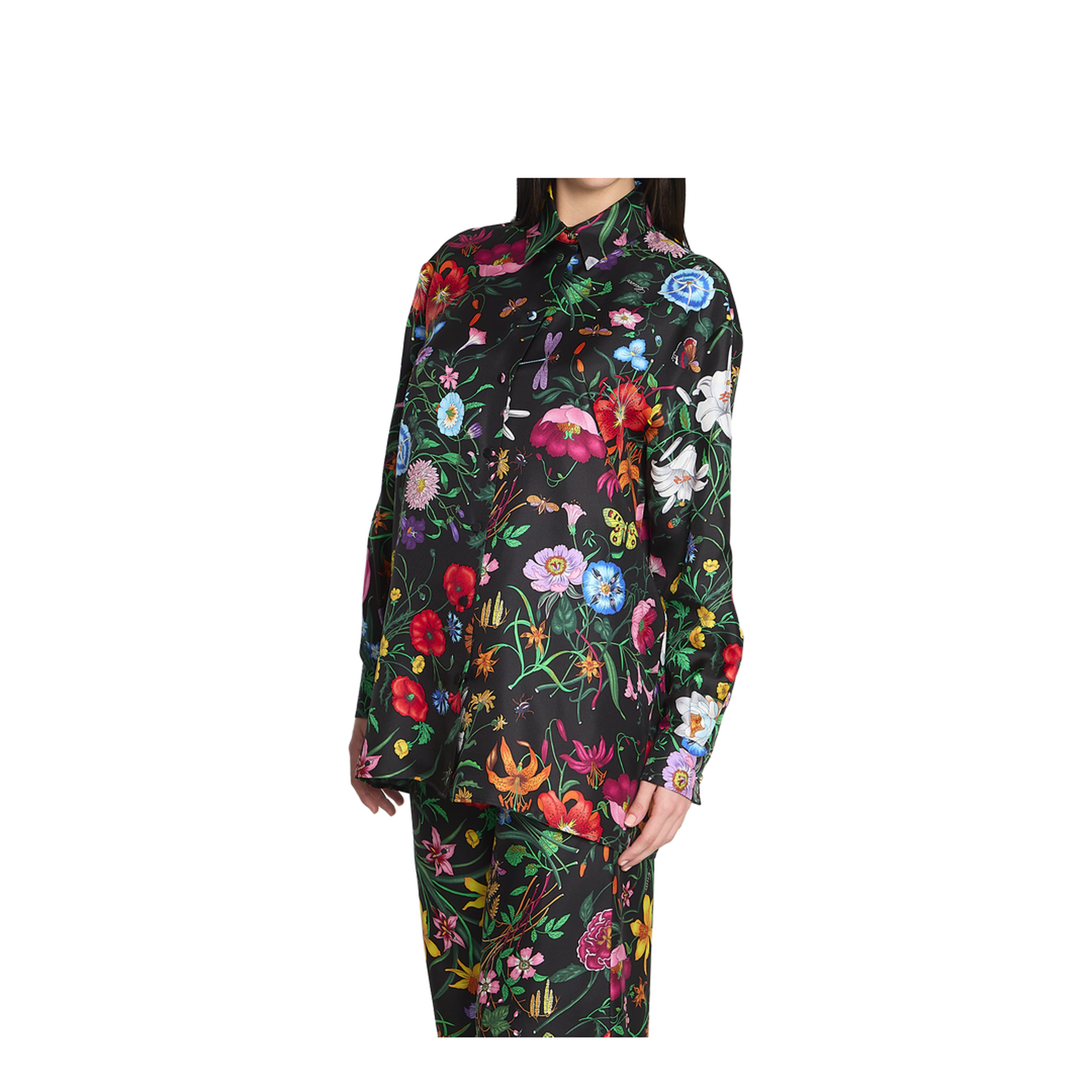 Printed Silk Twill Shirt - Image 2