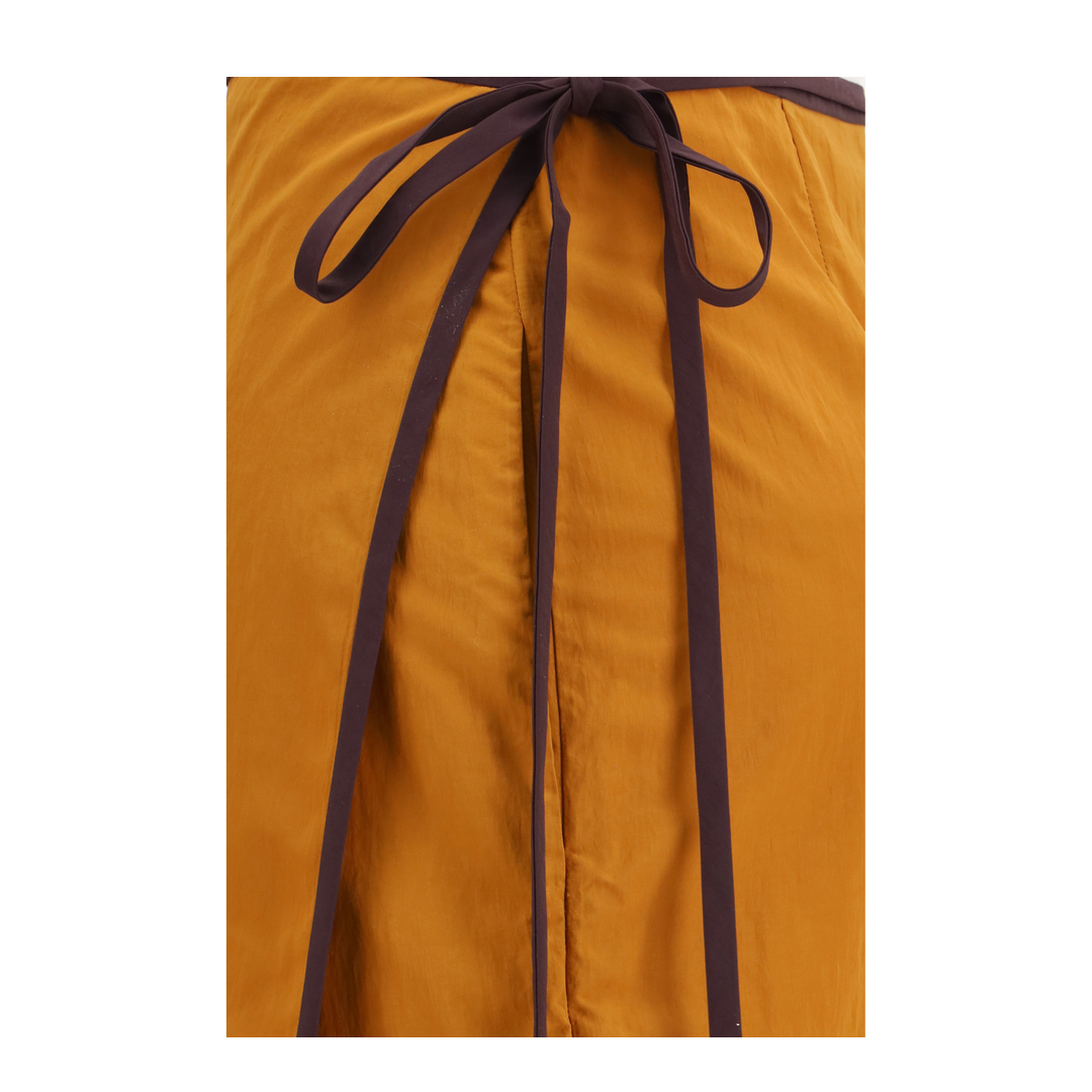 Tie-detail Colour-block Skirt - Image 3