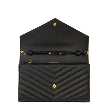 Classic Cassandre Chain Wallet In Grain De Poudre Leather - Image 7