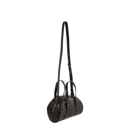 Jim Queen Small Calfskin Shoulder Bag - Fondant/Silver - Image 2