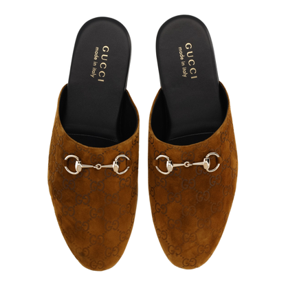 Horsebit Mule Brown Suede - Image 5