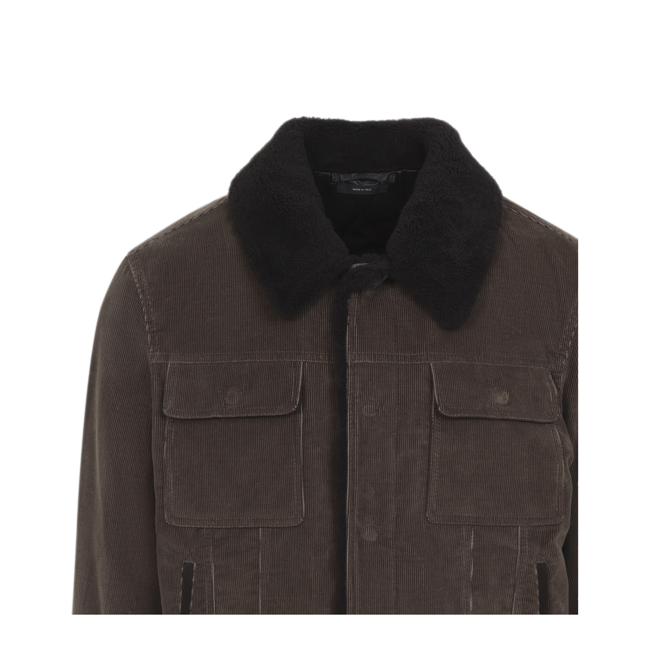 900 Wale Cord Sherling Collar Trucker - Image 6