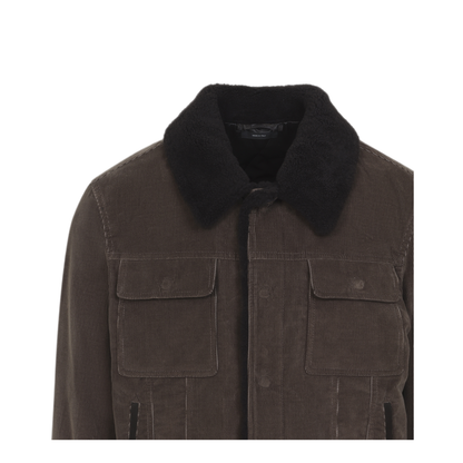 900 Wale Cord Sherling Collar Trucker - Image 6